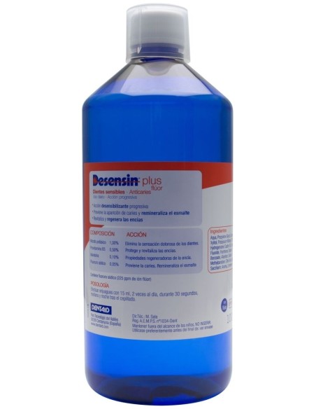 Desensin Plus Flúor Colutorio 1000 ml