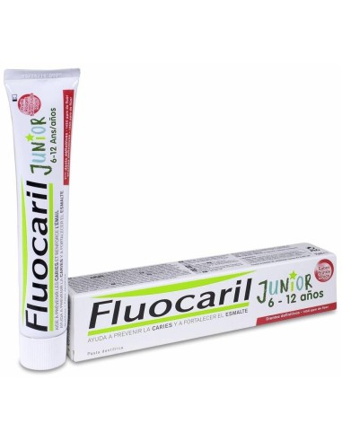 Fluocaril Junior Sabor Frutos Rojos,...