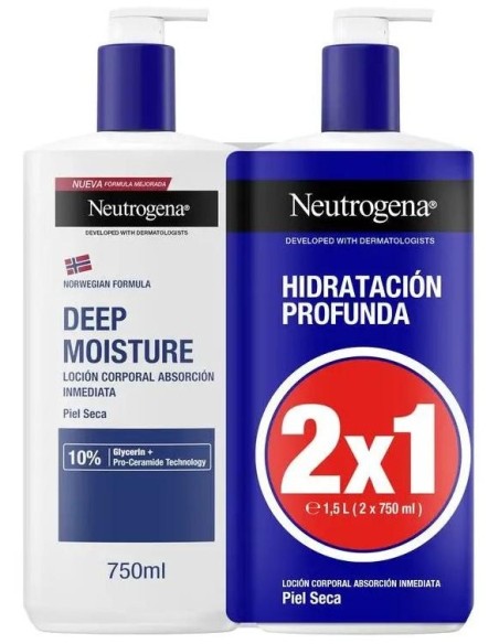 Neutrogena Duplo Hidratación Profunda 2x750 ml