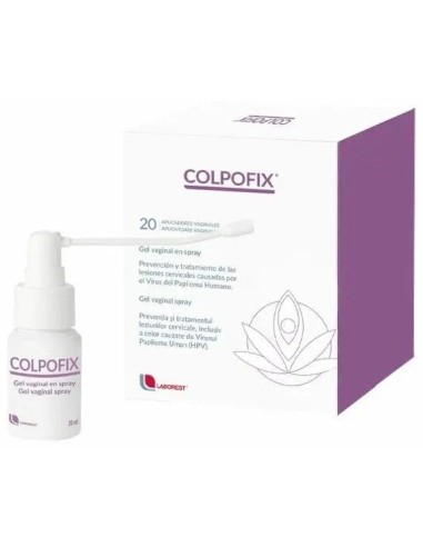 Colpofix gel vaginal en spray 20 cánulas