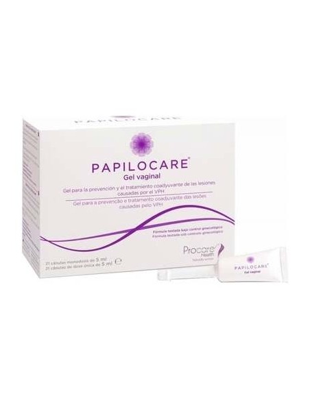 Papilocare gel vaginal 21 cánulas de 5 ml