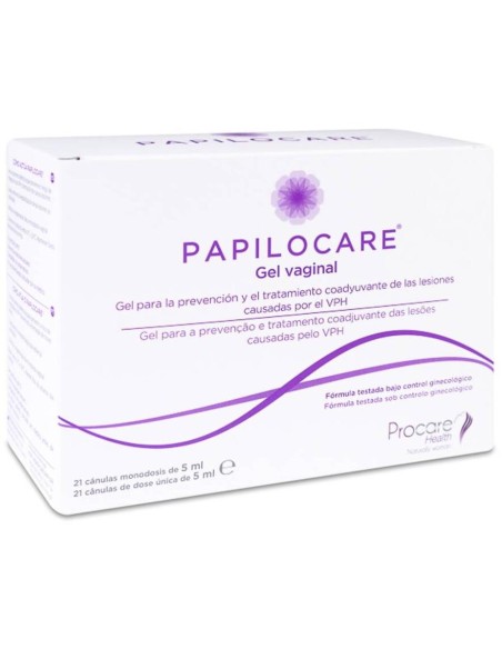 Papilocare gel vaginal 21 cánulas de 5 ml