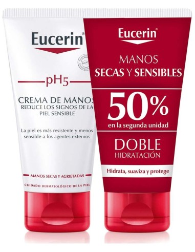 Eucerin Duplo Crema De Manos Ph5,... Eucerin Duplo Crema De Manos Ph5,...