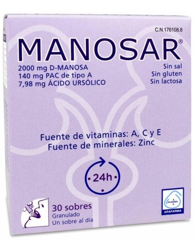 Manosar 30 sobres Manosar 30 sobres