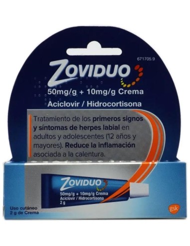 Zoviduo Crema 2 Gr Zoviduo Crema 2 Gr