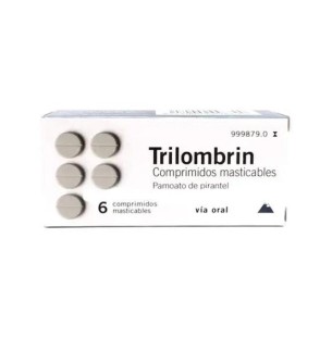 Trilombrin, 6 Comprimidos...