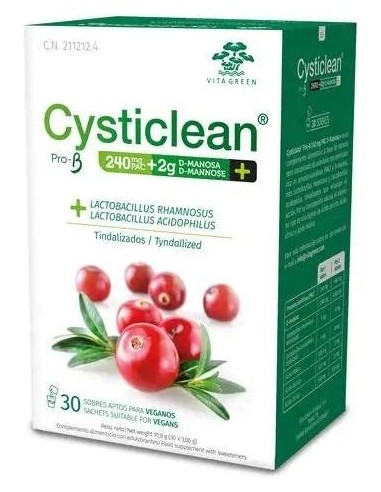 Cysticlean Prob-D Manosa 30 Sobres Cysticlean Prob-D Manosa 30 Sobres