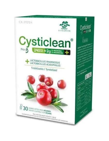 Cysticlean Prob-D Manosa 30 Sobres