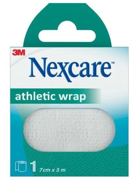3M Nexcare Athletic Wrap Venda Recortable Cohesiva 7 cm x 3 m