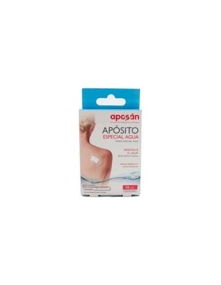 Aposán Apósito Especial Agua 5 x 7,5 cm 10 uds