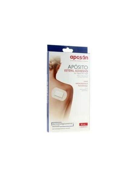 Aposán Apósito Estéril Adhesivo de Tejido sin Tejer 10 x 20 cm 6 uds