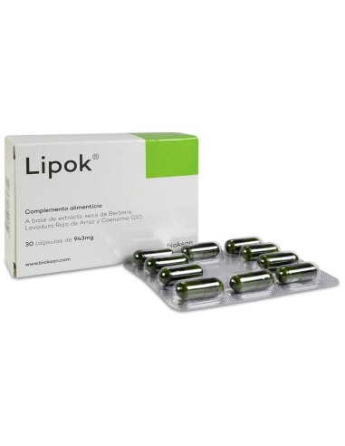 Lipok 30 Cápsulas