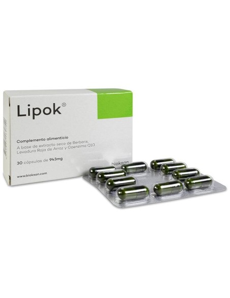 Lipok 30 Cápsulas