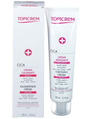 Topicrem Cica Crema Reparadora 100 Ml Topicrem Cica Crema Reparadora 100 Ml