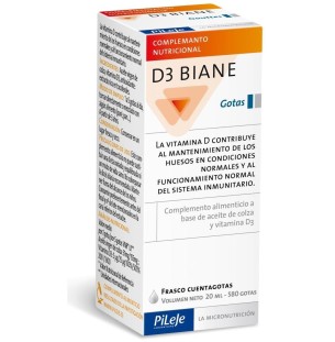 Pileje D3 Biane Gotas 20 ml
