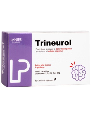 Lanier Pharma Trineurol 30 cápsulas... Lanier Pharma Trineurol 30 cápsulas...
