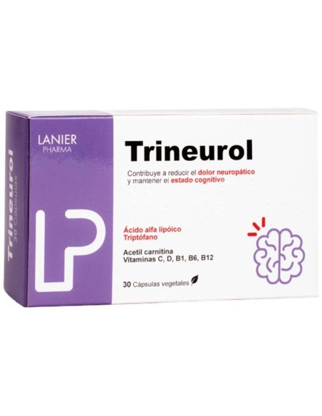 Lanier Pharma Trineurol 30 cápsulas Vegetales
