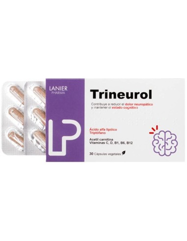 Lanier Pharma Trineurol 30 cápsulas... Lanier Pharma Trineurol 30 cápsulas...
