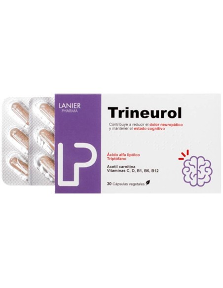 Lanier Pharma Trineurol 30 cápsulas Vegetales
