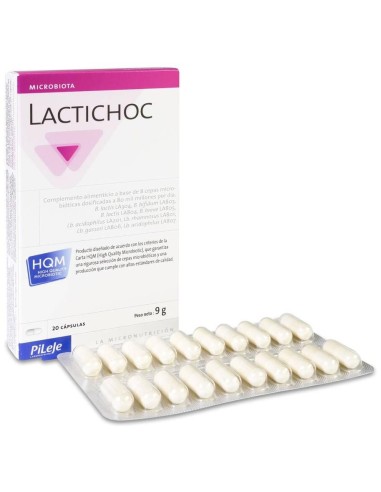 Pileje Lactichoc 20 cápsulas Pileje Lactichoc 20 cápsulas