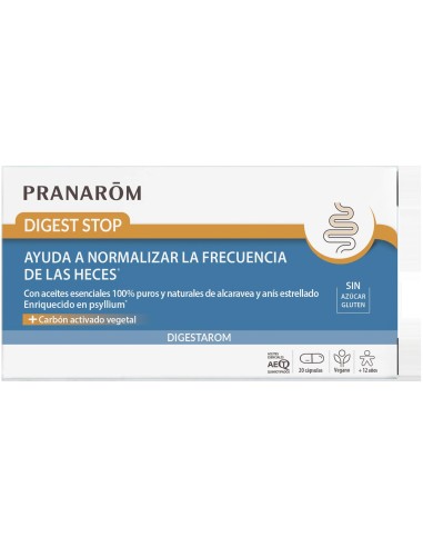 Pranarom Digest Stop 20 cápsulas Pranarom Digest Stop 20 cápsulas