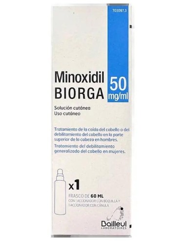 Biorga Minoxidil 50 mg/ml Solución... Biorga Minoxidil 50 mg/ml Solución...