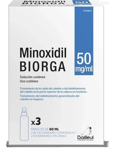 Minoxidil Biorga 50 Mg/ Ml Minoxidil...