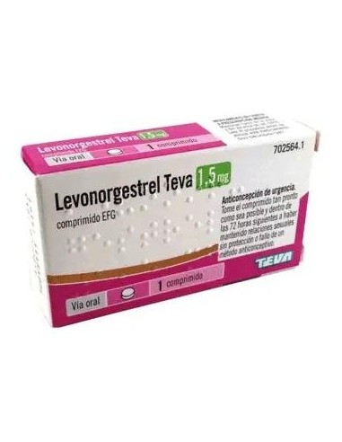 Levonorgestrel Teva 1,5 mg 1...