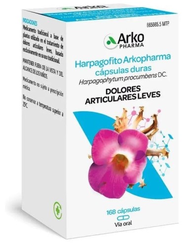 Arkocápsulas Harpagófito 168 Cápsulas