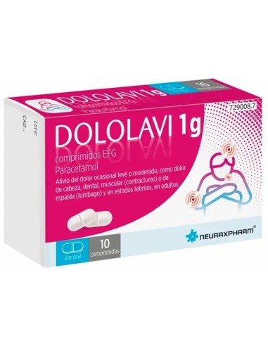 Dololavi Efg 1gr 10 Comprimidos