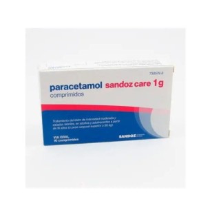 Paracetamol Sandoz Care 1gr...