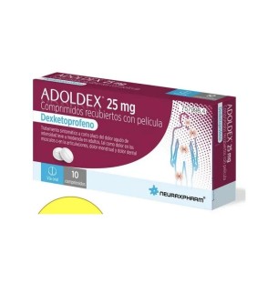 Adoldex 25mg 10 Comprimidos