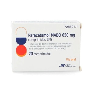 Paracetamol Mabo 650 mg 20...