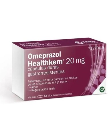 Omeprazol Healthkern 20 mg 14 Cápsulas