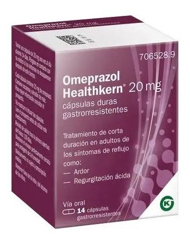 Omeprazol Healthkern 20 Mg 14 Cápsulas