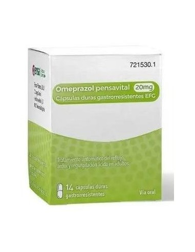 Omeprazol Pensavital EFG 20 mg 14...