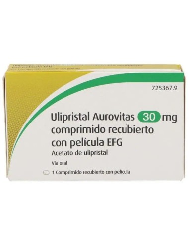 Aurovitas Ulipristal 30 mg 1 Comprimido