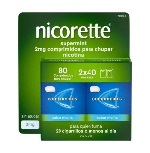 Nicorette Supermint 2 mg 80...