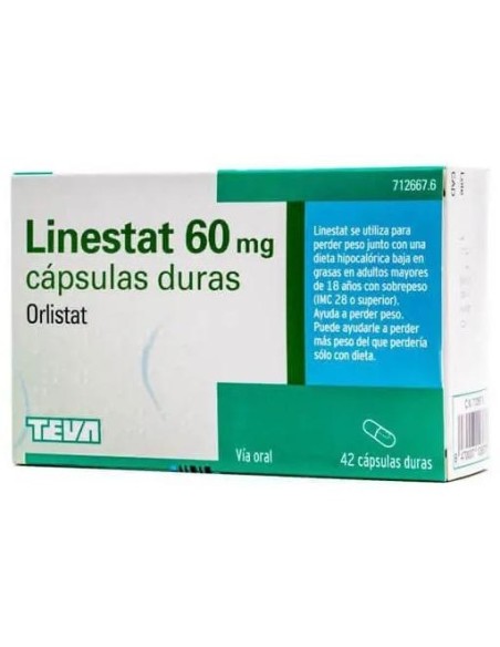 Linestat 60 mg 42 cápsulas