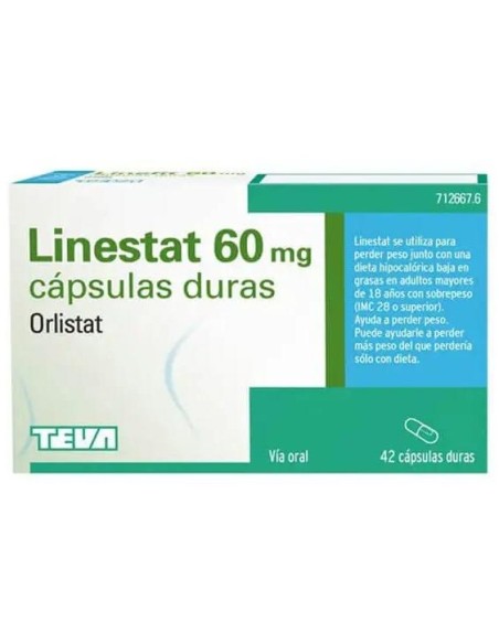 Linestat 60 mg 42 cápsulas