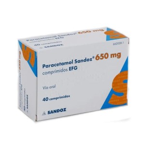 Paracetamol Sandoz 650 Mg...