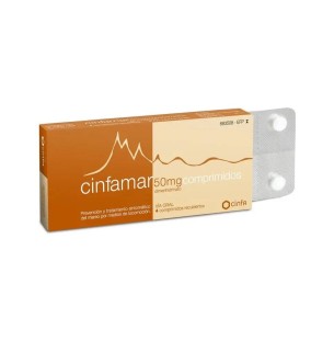Cinfamar 50 mg 4...