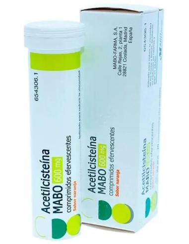 Acetilcisteina Mabo 600 Mg Sabor...