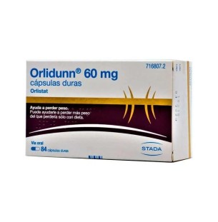 Orlidunn 60 Mg 84 Cápsulas