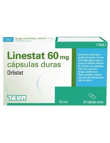 Linestat 60 Mg 84 cápsulas