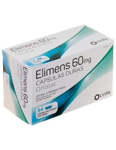 Elimens 60 Mg 84 Cápsulas Elimens 60 Mg 84 Cápsulas