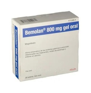 Bemolan 800 Mg Gel 30 Sobres