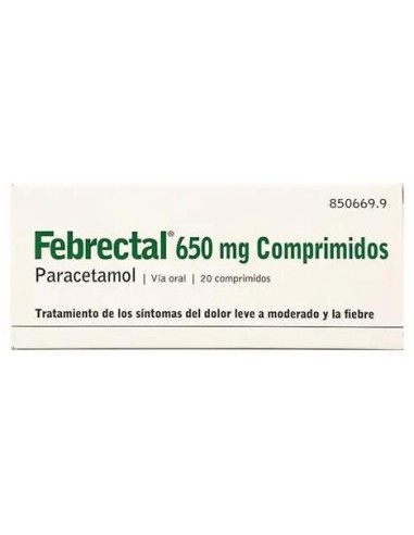 Febrectal 650 Mg Paracetamol 20...