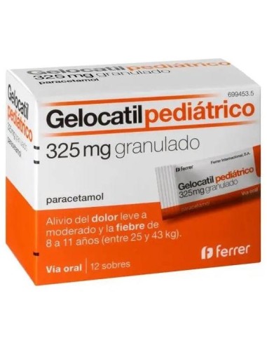 Gelocatil Pediátrico 325 Mg Granulado...