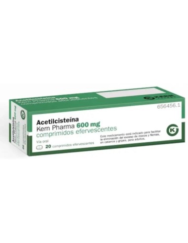Kern Pharma Acetilcisteina 600 Mg 20... Kern Pharma Acetilcisteina 600 Mg 20...